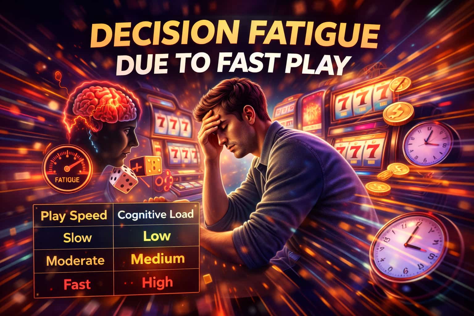 Infographic about decision fatigue