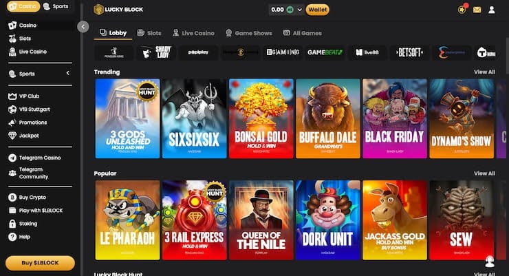 lucky dreams logo screenshot